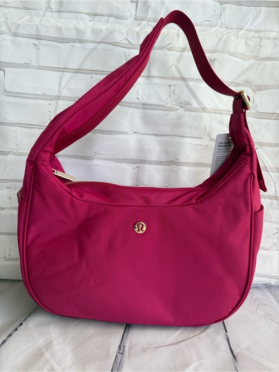 lululemon athletica Handbags - lululemon athletica City Essentials Shoulder Bag in Berry Rumble (BRML)